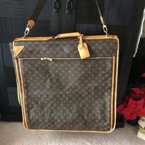 Louis Vuitton Monogrammed Garment Bag